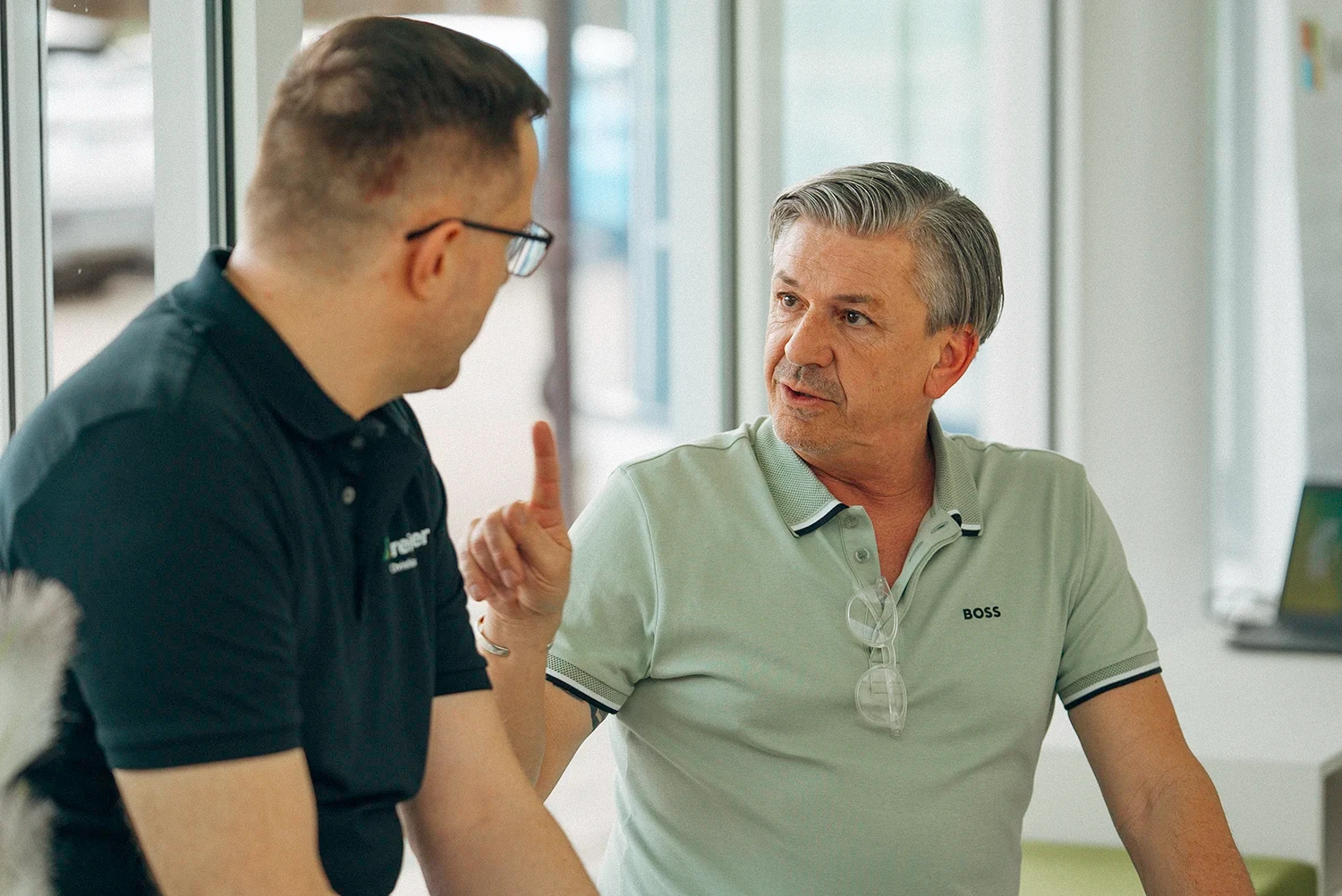 Matthias Pausewang berät Kunden