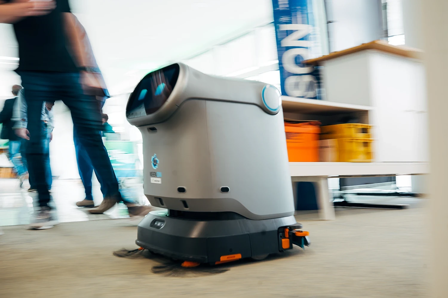 Service-Roboter live